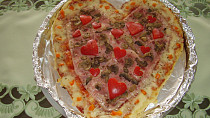 Pizza-valentýnská mé dcery