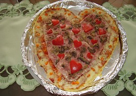 Pizza-valentýnská mé dcery