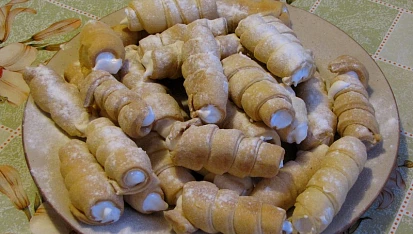 Kremrolky ze šlehačky