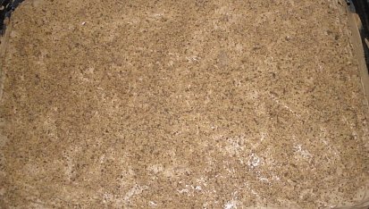 Pařížské kostky trochu jinak, hotovo, s nastrouhanou Margotkou