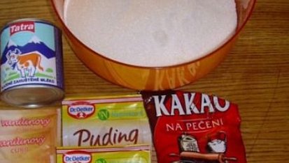 Čokoládová dobrota pro děti, přísady