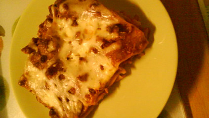 Maminčiny domácí lasagne (masové), na čtvrtky