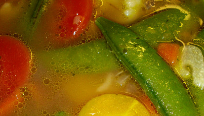 Pikantní polévka s chilli a rýží, Pikantní polévka s chilli a rýží