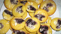 Pomerančové muffiny s borůvkami