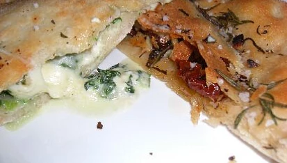 Plněná focaccia