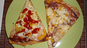 Pizza na listovém těstě