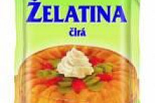 Želatina,zase je možno použít jinou ...