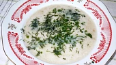 Rychlá vločková polévka s celerem