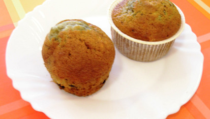Borůvkovo-čokoládové muffiny