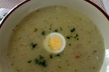 Krabí česnečka