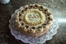 1. Karamelový dort