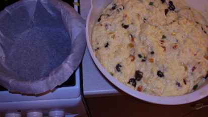 Vánoční panettone