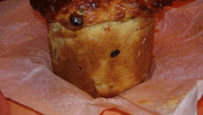 Vánoční panettone