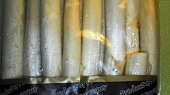 Asparagusovo-kapustová polévka s česnekovými krutony, Asparagusovo-kapustová polévka s česnekovými krutony