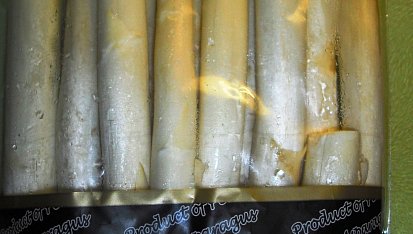 Asparagusovo-kapustová polévka s česnekovými krutony, Asparagusovo-kapustová polévka s česnekovými krutony