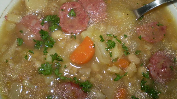 Dvojitá polévka, Dvojitá polévka