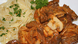 Stroganoff podle dědy šéfkuchaře