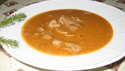Srnčí guláš