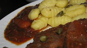 Gnocchi s roštenkami v italské omáčce