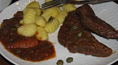 Gnocchi s roštenkami v italské omáčce