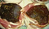 Pštrosí steak ve slaninovém kabátku, Pštrosí steak ve slaninovém kabátku