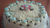Výborný piškotový korpus na dorty, to jsem dělala tchýni k narozeninám