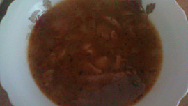 Yvetina falešná dršťková polévka