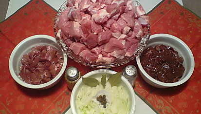 Zabíjačkový smažák, suroviny