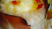 Pangasius zapečený s kukuřicí a mozzarellou, Pangasius zapečený s kukuřicí a mozzarellou