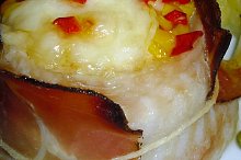 Pangasius zapečený s kukuřicí a mozzarellou