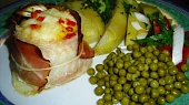 Pangasius zapečený s kukuřicí a mozzarellou, Pangasius zapečený s kukuřicí a mozzarellou