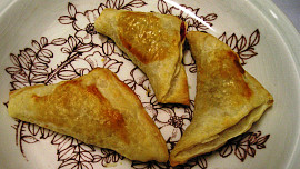 Šátečky plněné červenou řepou