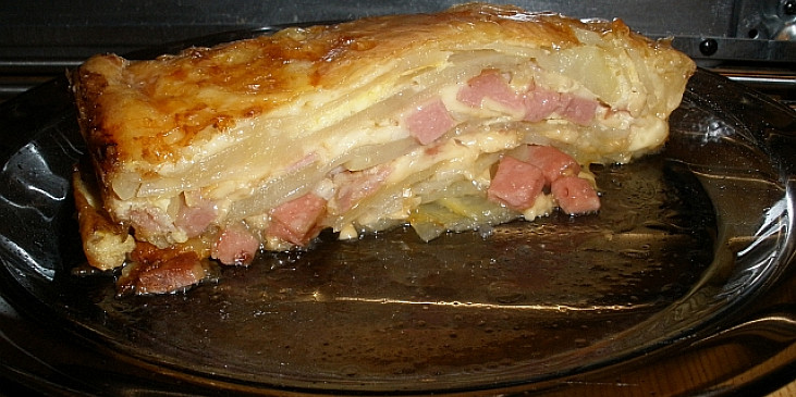 Bramborový koláč francouzský (hotovo a dobrou chuť)