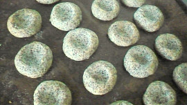 Vánoční makové koláčky