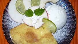 Limetkové palačinky