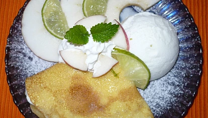 Limetkové palačinky
