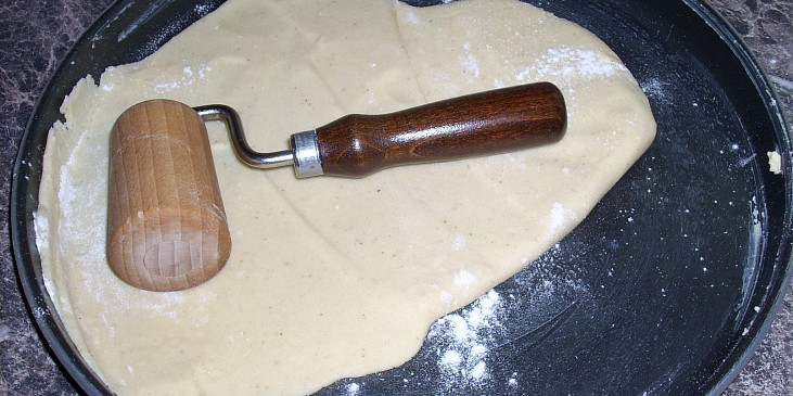 Mřížkový koláč kulatý (Příprava mřížkového koláče)