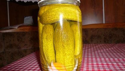 Nálev na okurky od maminky