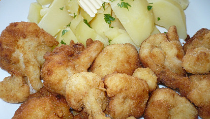 Smažený květák