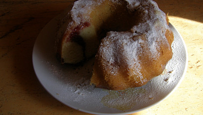 Mramorová bábovka s marmeládou, Mramorová bábovka s marmeládou 
