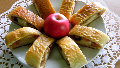 Jablkový závin