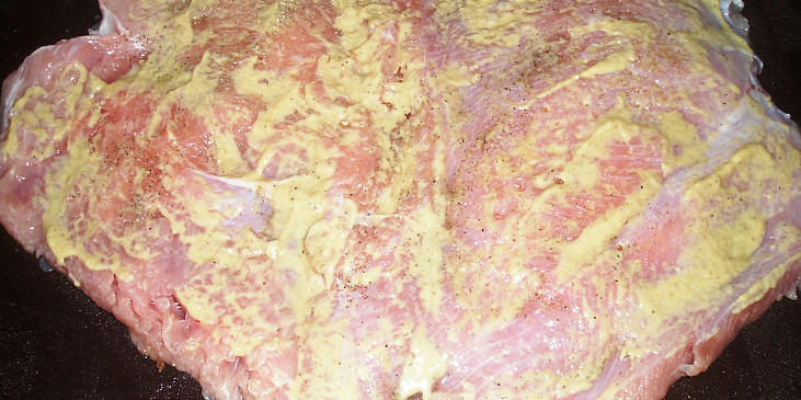 Príprava mäsového plátu