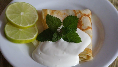 Limetkové palačinky