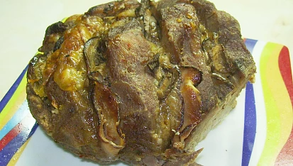 Netradiční pečená krkovička