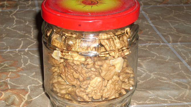 Zavařování ořechů v mikrovlnce, Ořechy zavařené v mikrovnce