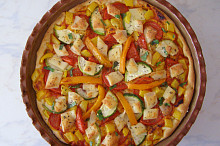 pouze se zeleninou a sýrem pizzanella