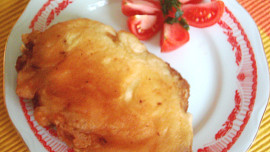 Vepřové řízky ve sněhu