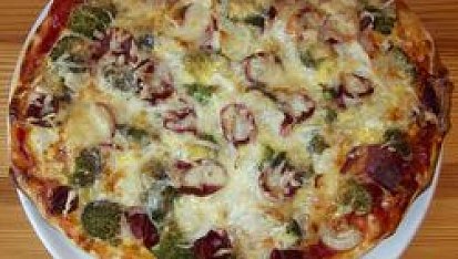 Pizza s brokolicí, Pizza s brokolicí