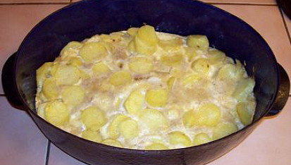 Brambory zapečené s Romadurem, Brambory zapečené s Romadurem