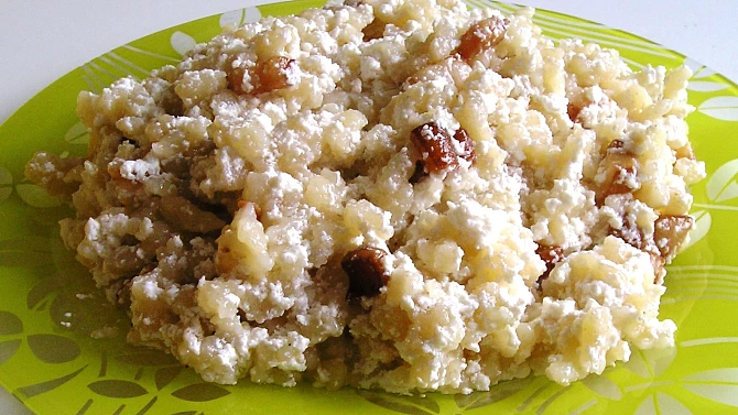 Halušky s tvarohem